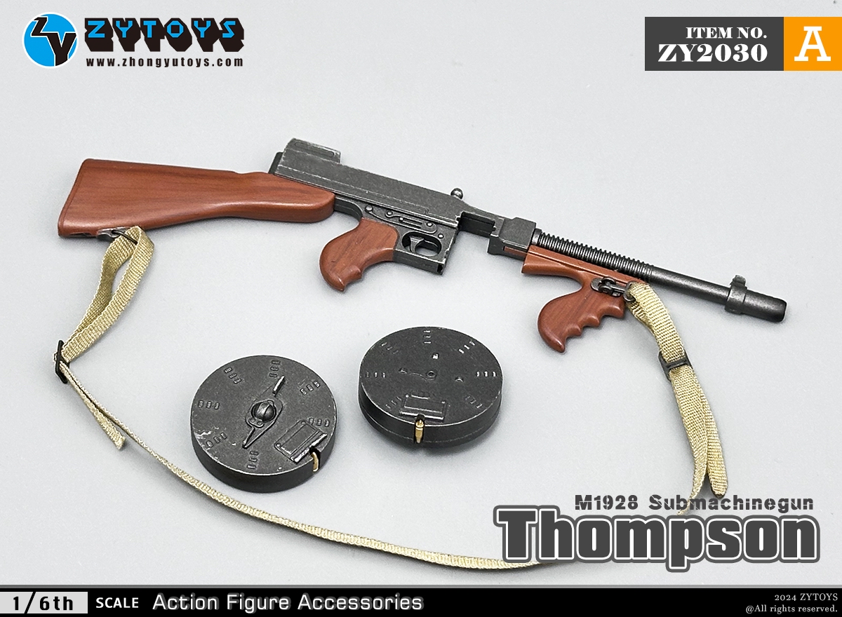 ZYTOYS 1/6 武器系列 M1928 (图2)