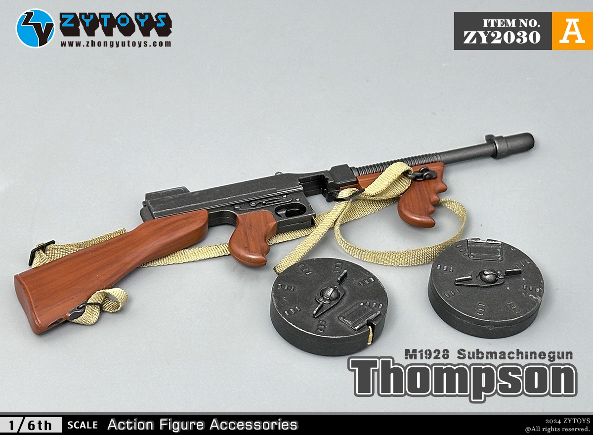 ZYTOYS 1/6 武器系列 M1928 (图7)