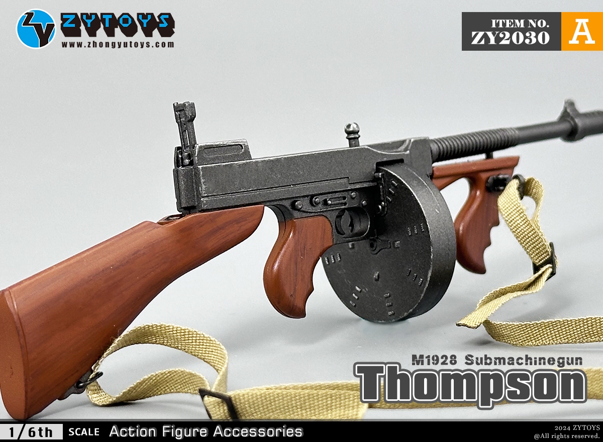 ZYTOYS 1/6 武器系列 M1928 (图6)