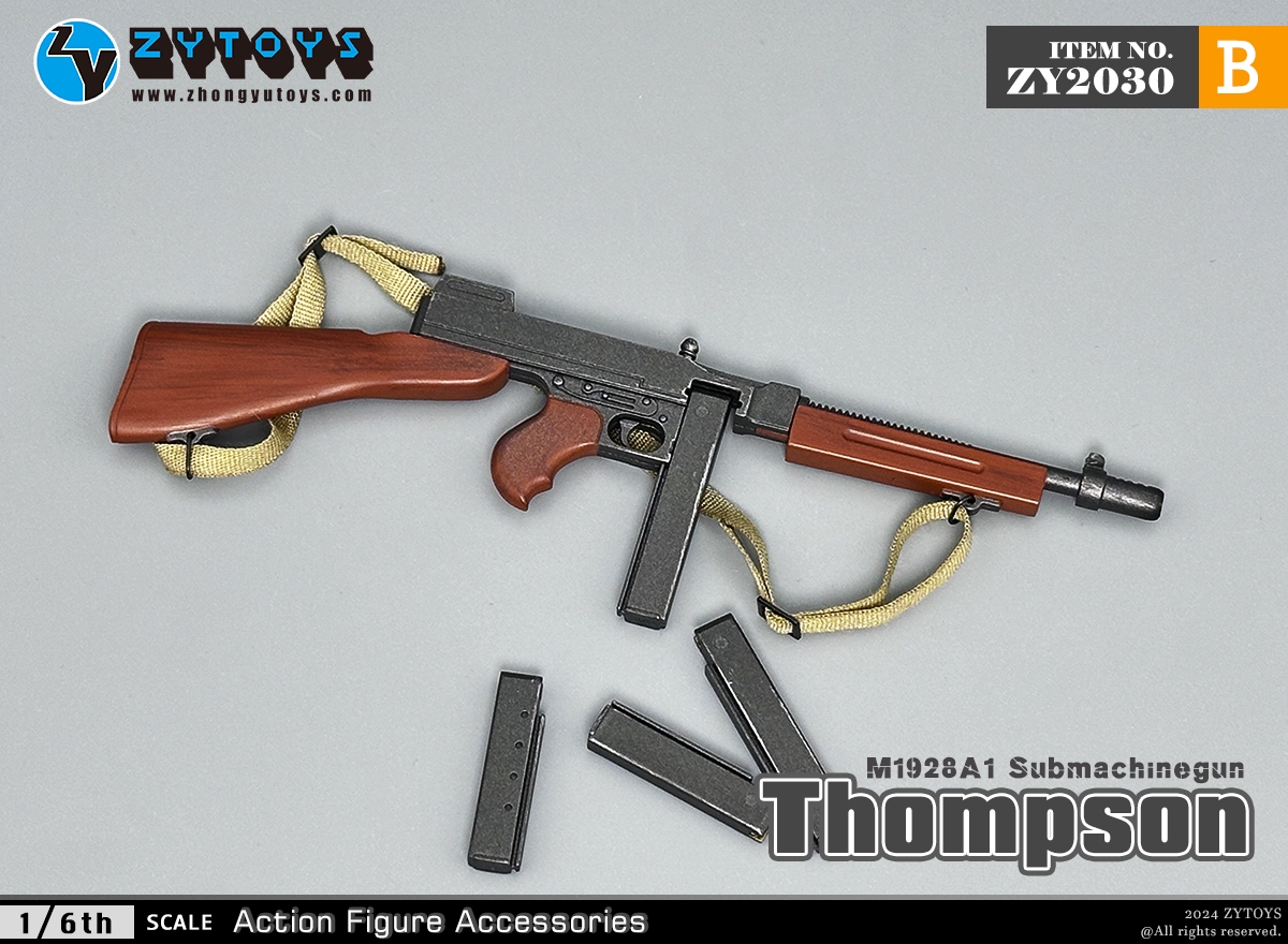 ZYTOYS 1/6 武器系列 M1928 (图9)