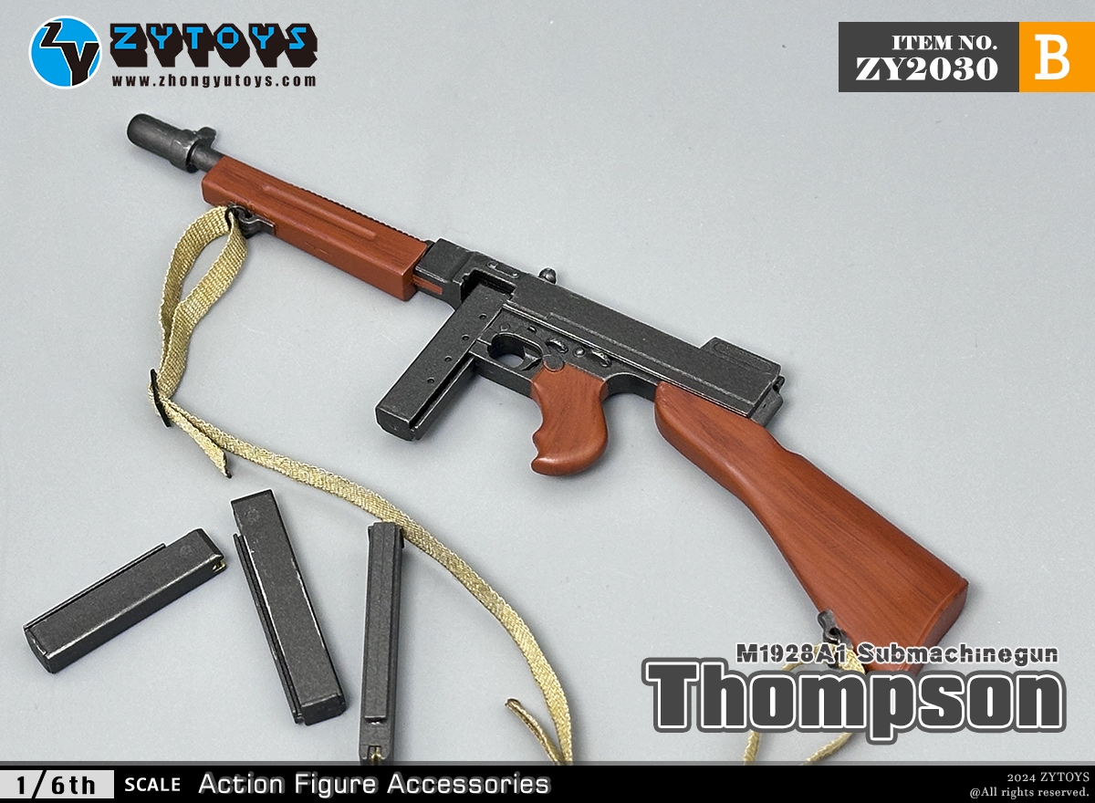 ZYTOYS 1/6 武器系列 M1928 (图10)