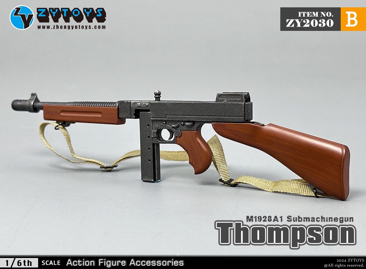 ZYTOYS 1/6 武器系列 M1928 (图11)