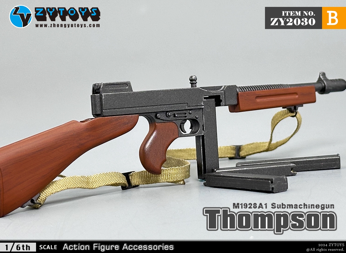 ZYTOYS 1/6 武器系列 M1928 (图13)