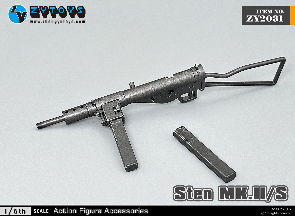 ZYTOYS 1/6 ZY1031武器系列 斯登 MK II S(图5)