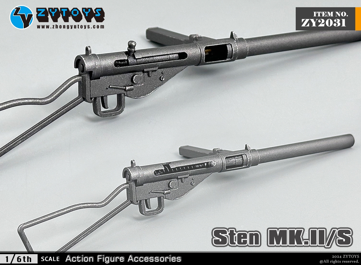 ZYTOYS 1/6 ZY1031武器系列 斯登 MK II S(图7)