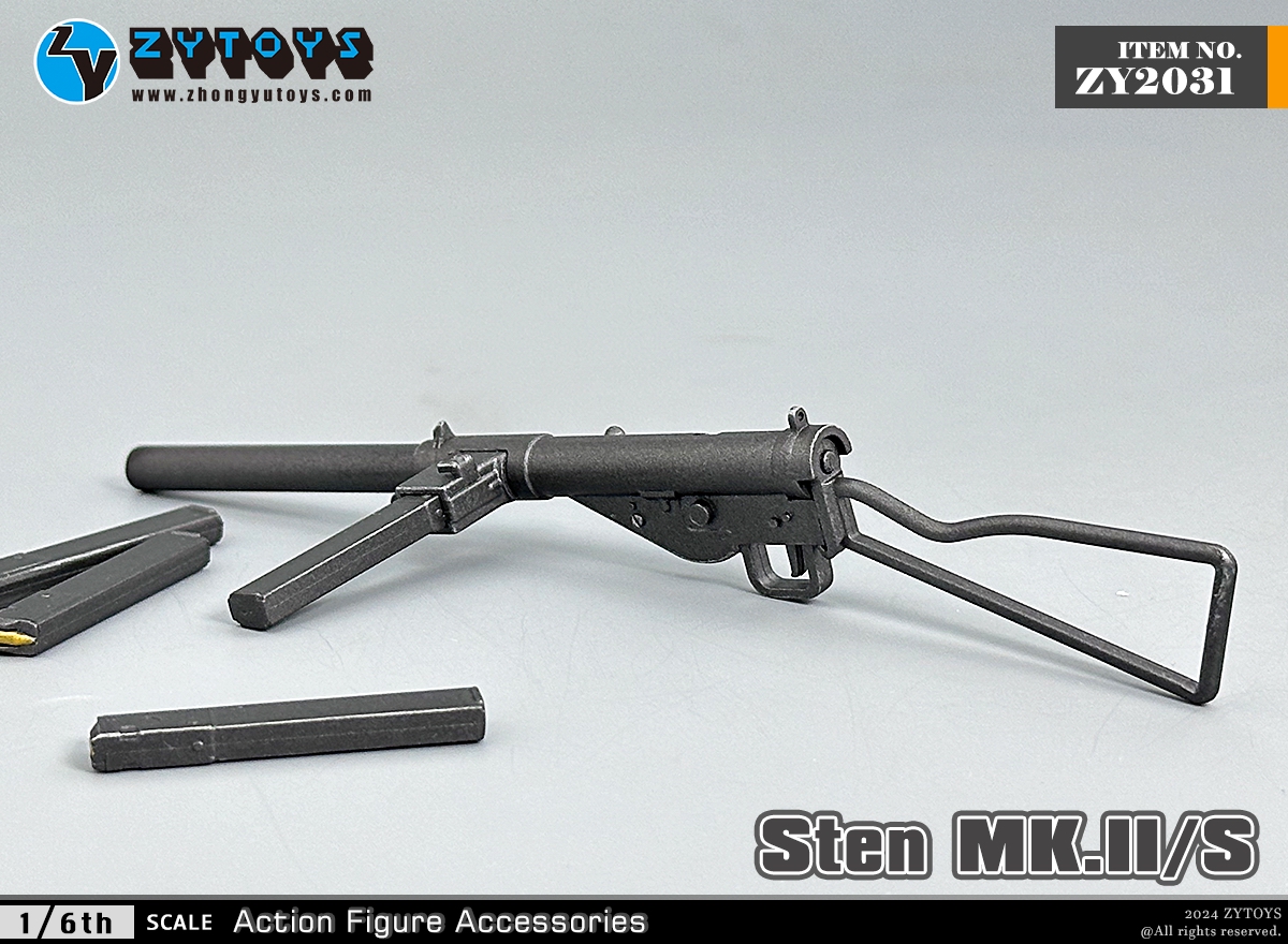 ZYTOYS 1/6 ZY1031武器系列 斯登 MK II S(图9)