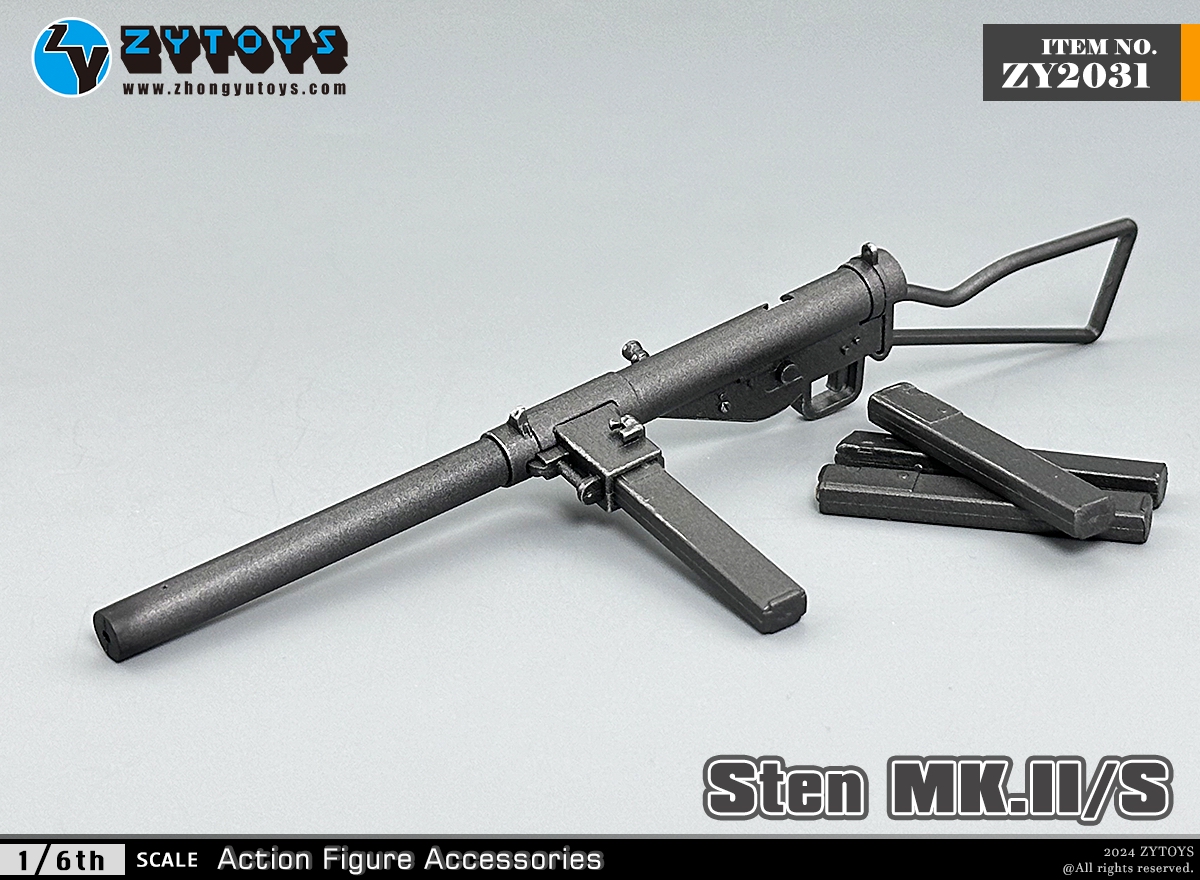 ZYTOYS 1/6 ZY1031武器系列 斯登 MK II S(图8)